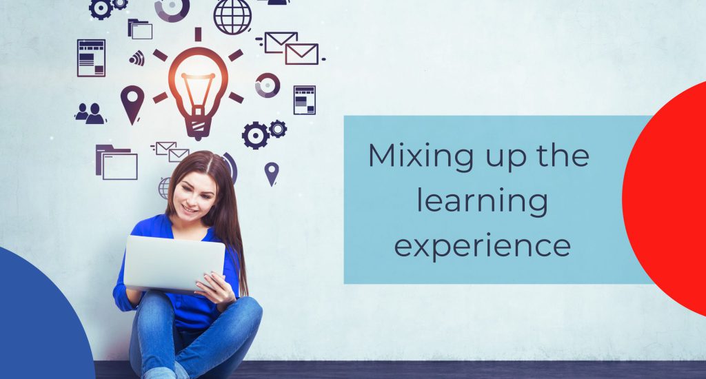 Mixing up the learning experience